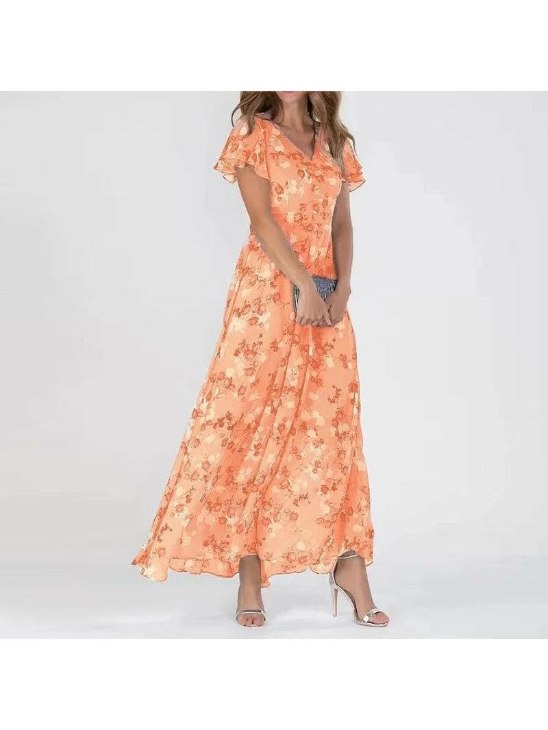 Victoria - Glamorous Tummy Covering Dress 0