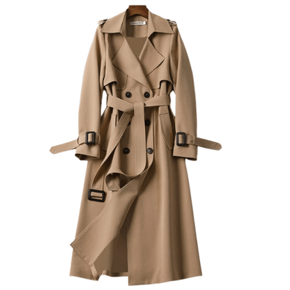 Vintage Trendy Trench Coat for Women Timeless Edge with Modern Appeal 0