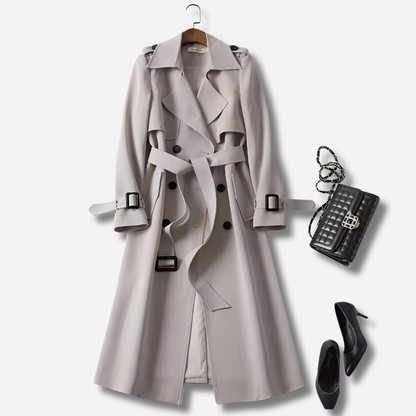 Vintage Trendy Trench Coat for Women Timeless Edge with Modern Appeal 2