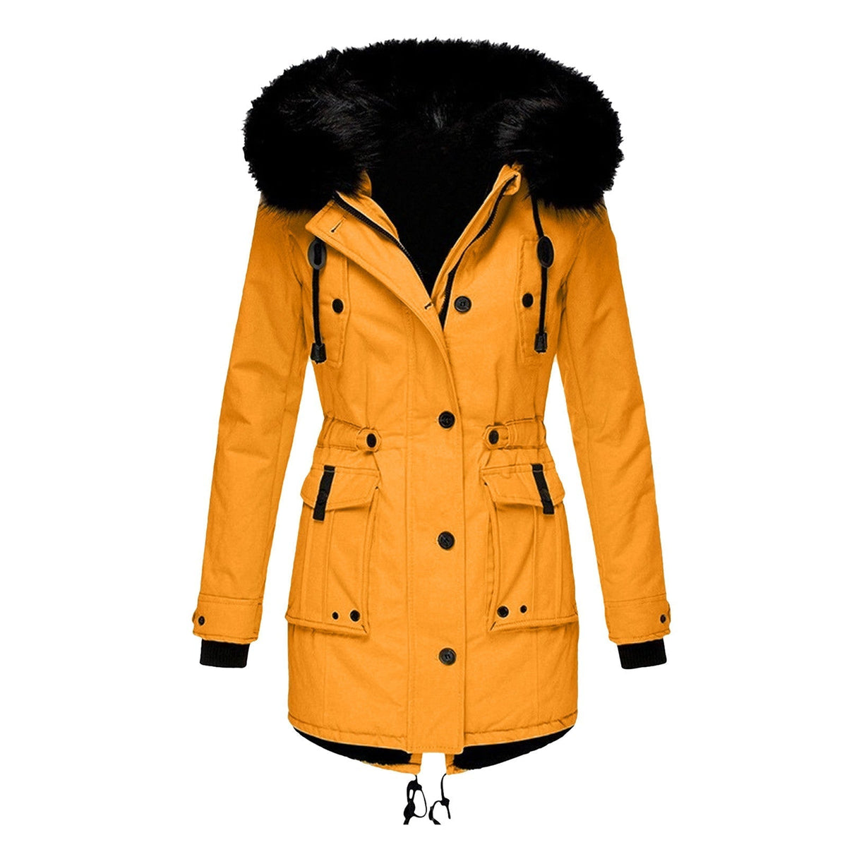 Women's Winter Parka | Hooded & Adjustable Waist 1