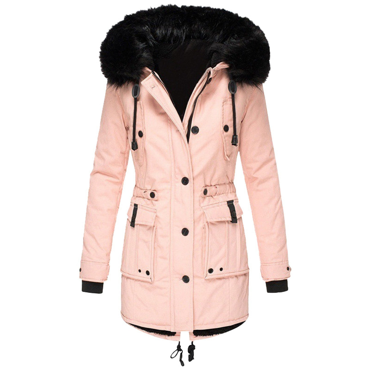 Women's Winter Parka | Hooded & Adjustable Waist 4