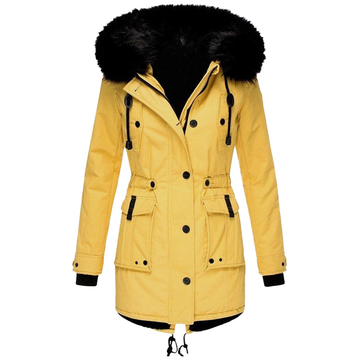 Women's Winter Parka | Hooded & Adjustable Waist 6