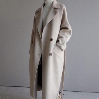 Women's Trench Coat | Belted & Long Fit 2