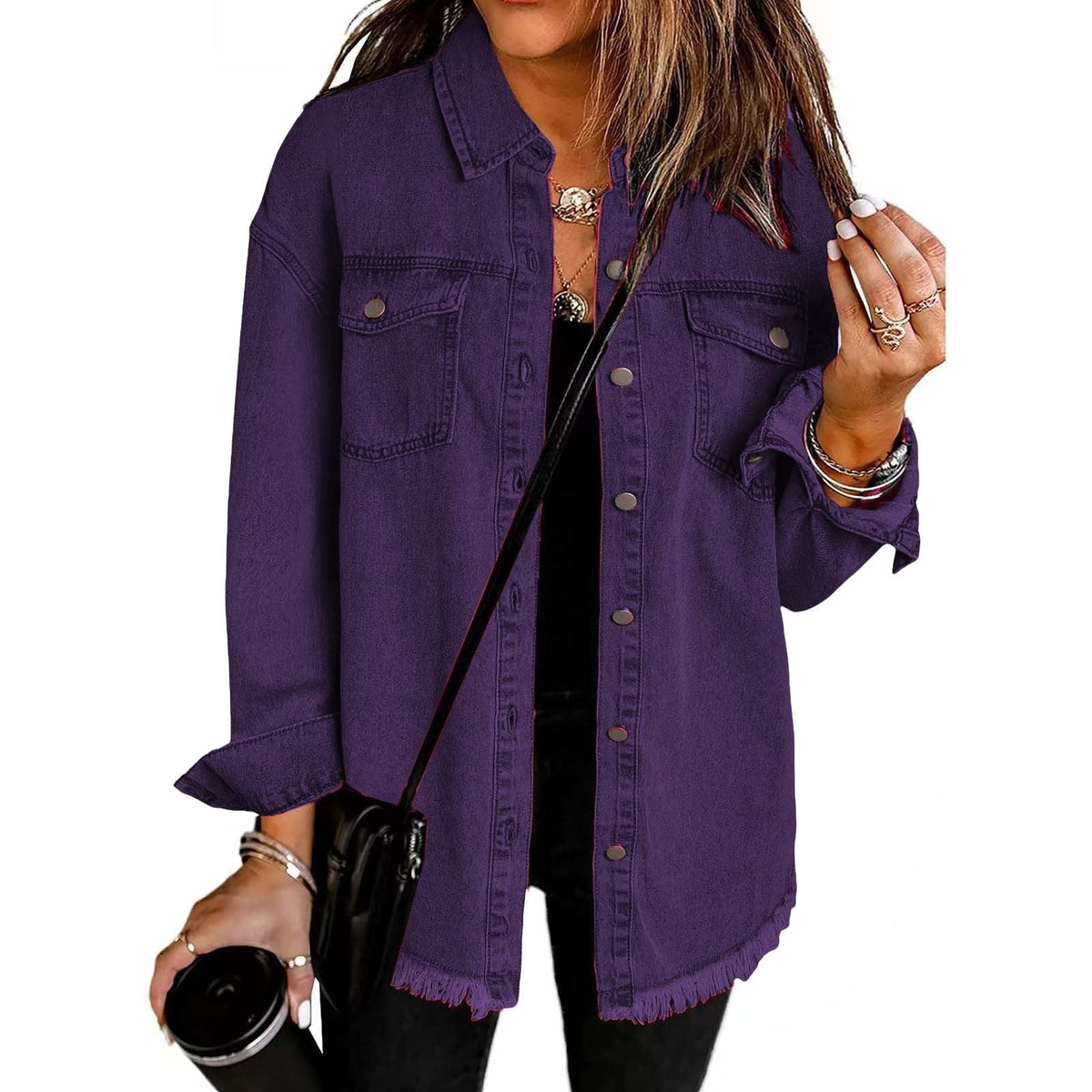 Signature casual denim jacket for women | Katja -11