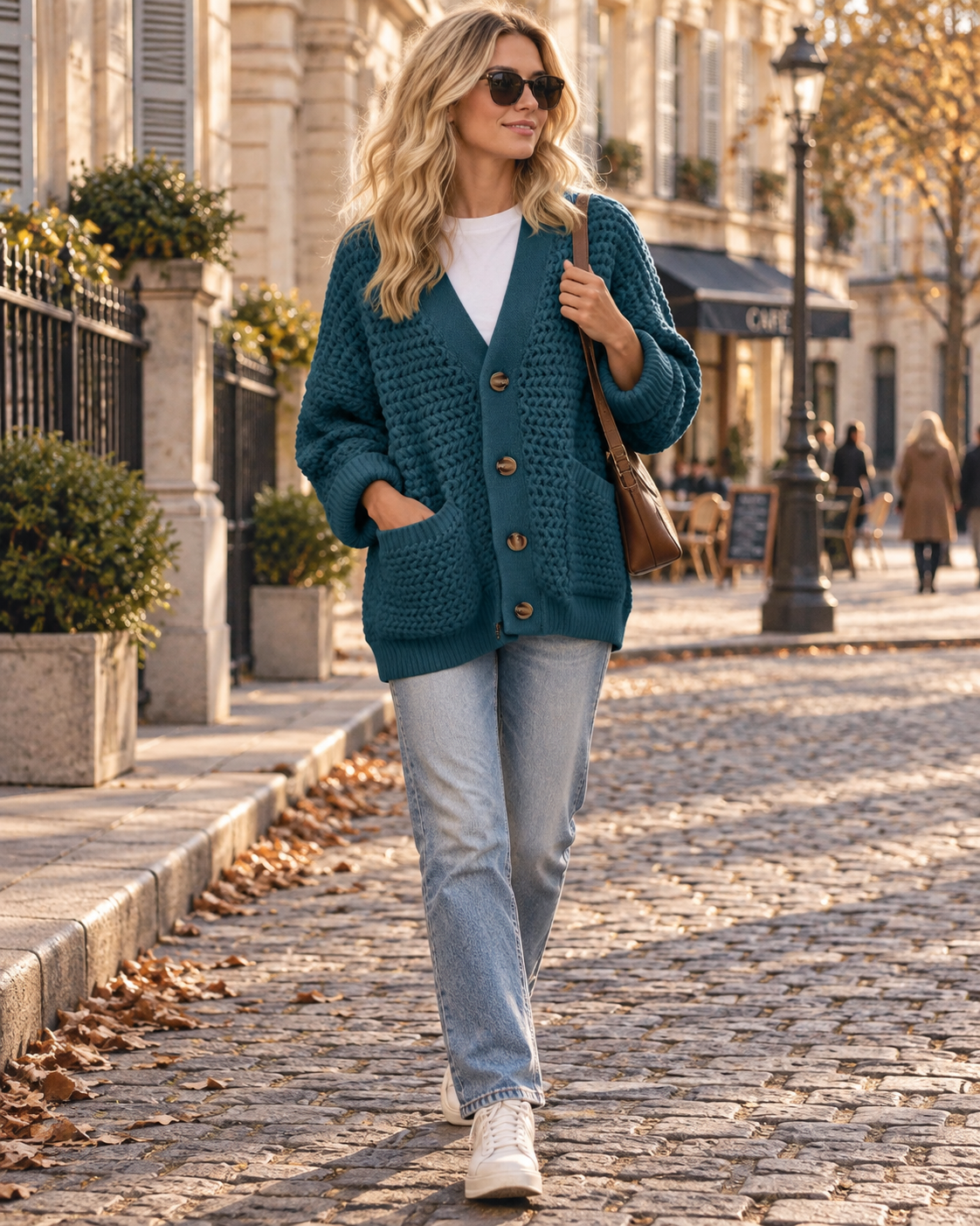 Women's Cardigan | Button-Up & Cosy Fit 5