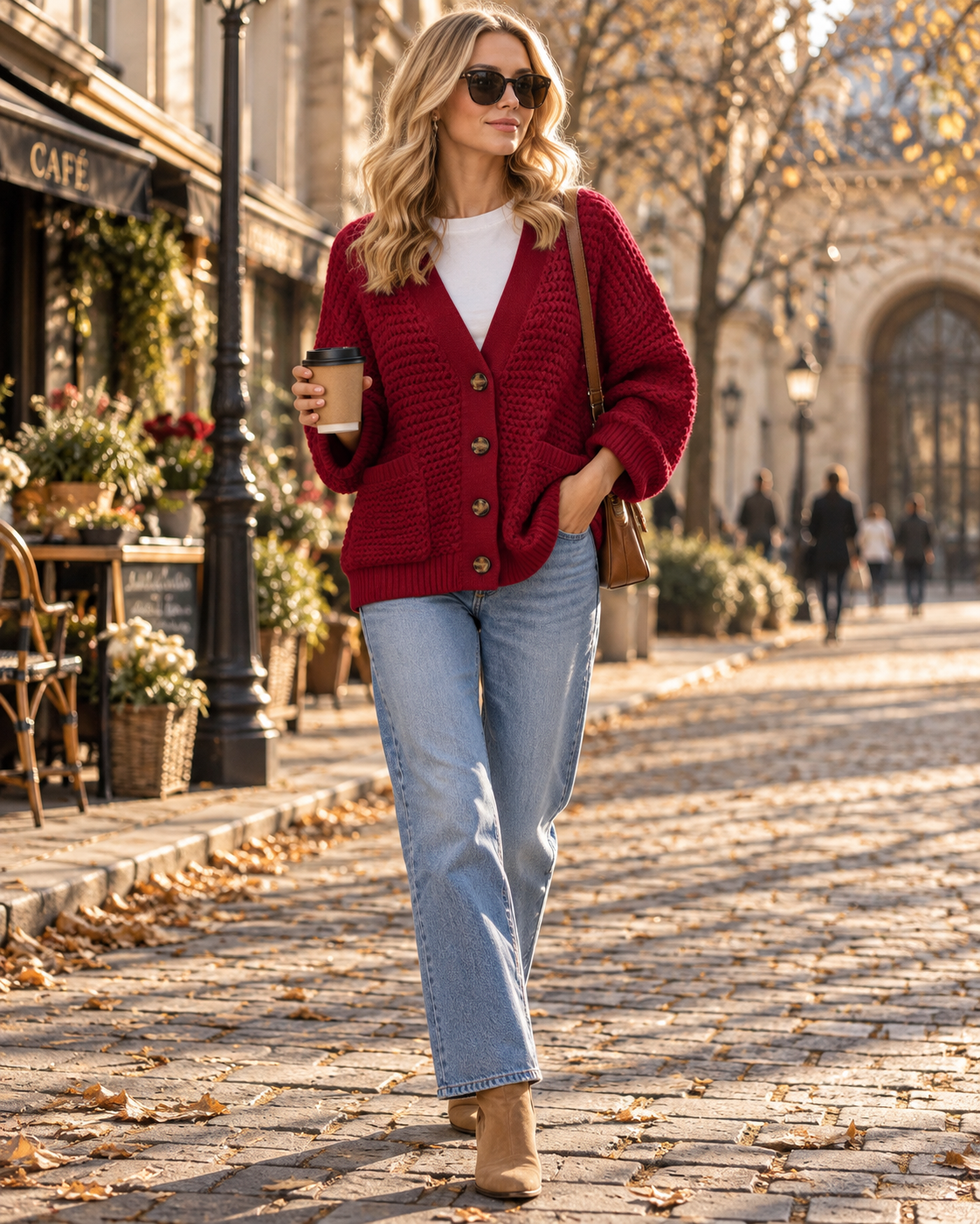 Women's Cardigan | Button-Up & Cosy Fit 6