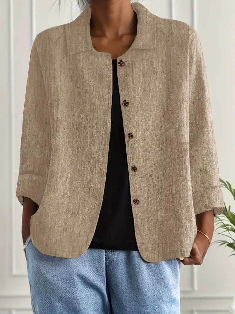 Women’s Blouse | Long Sleeve Button-Up 2