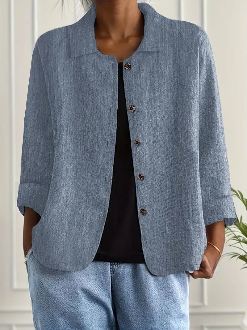 Women’s Blouse | Long Sleeve Button-Up 3