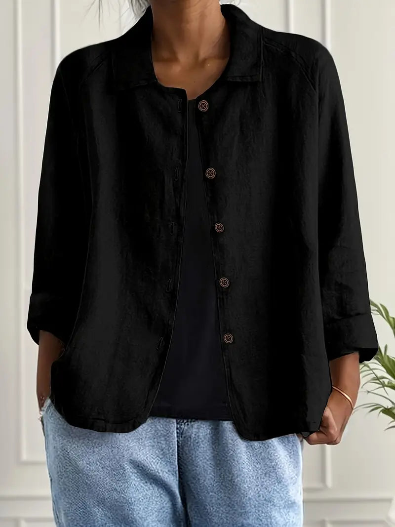 Women’s Blouse | Long Sleeve Button-Up 5