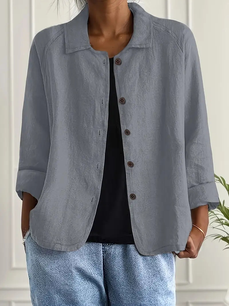 Women’s Blouse | Long Sleeve Button-Up 6