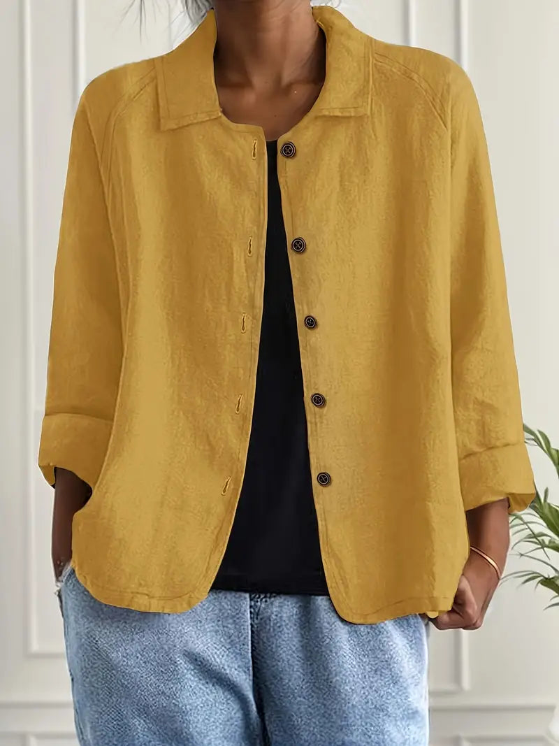 Women’s Blouse | Long Sleeve Button-Up 8