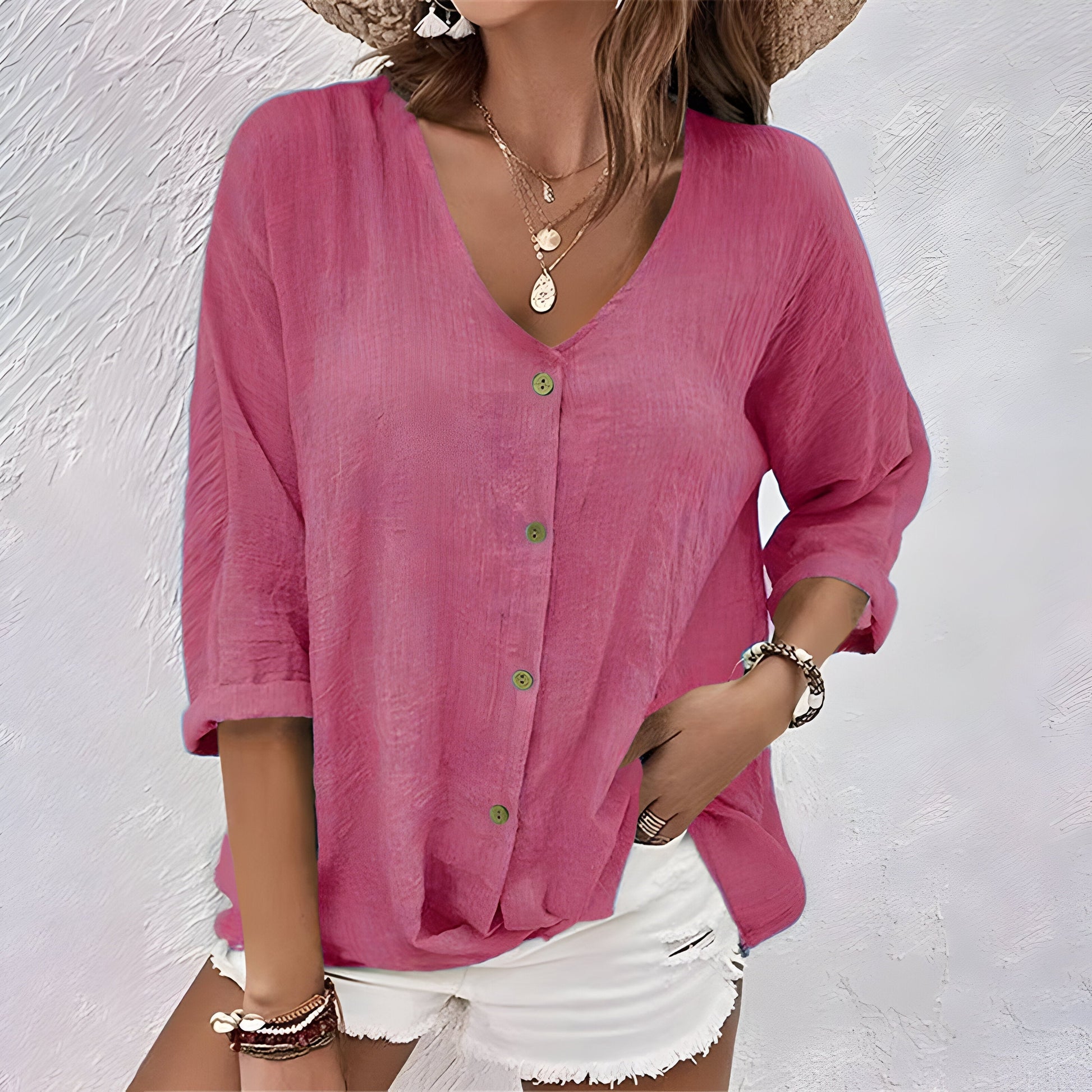 Women’s Blouse | Relaxed Button-Up 4