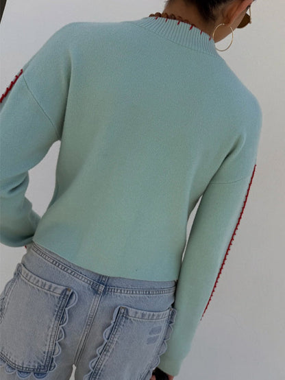 Women’s Cardigan | Octopus Pattern Knit 1