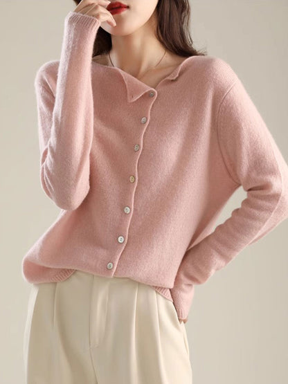 Women's Cardigan |  V-Neck Button Closure 3