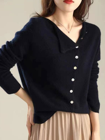 Women's Cardigan |  V-Neck Button Closure 9