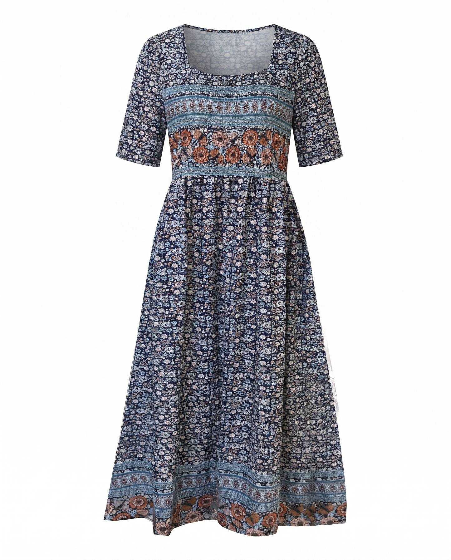 Women’s Dress | Boho Print Midi 6