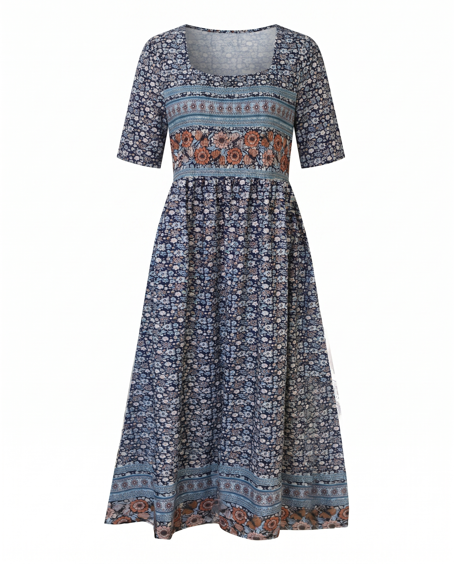 Women’s Dress | Boho Print Midi 6