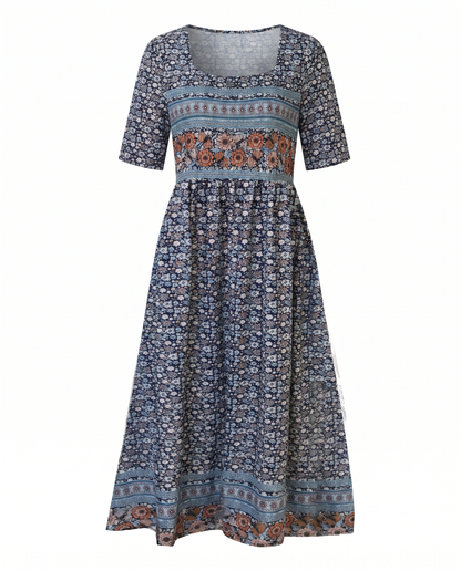 Women’s Dress | Boho Print Midi 6