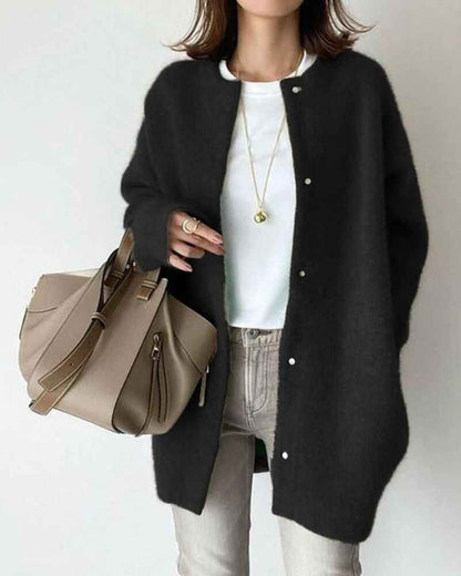 Women's Elegant Woolen Cardigan 0