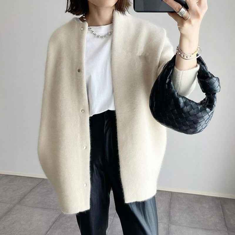 Women's Elegant Woolen Cardigan 7