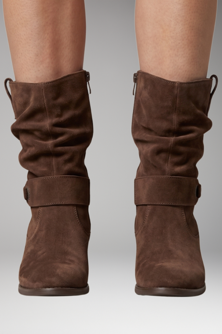 Women's Orthopedic Boots with Side Zippers and Slouchy Fit 7