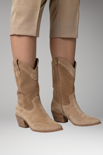 Women's Orthopedic Cowboy Boots with Gel-Filled Sole and Enhanced Stability 3