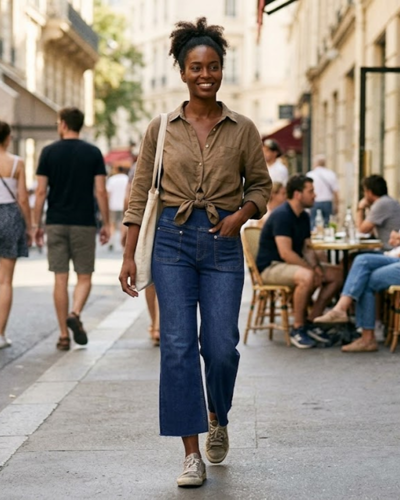 Women's Flare Jeans | High Waist & Stretch 1