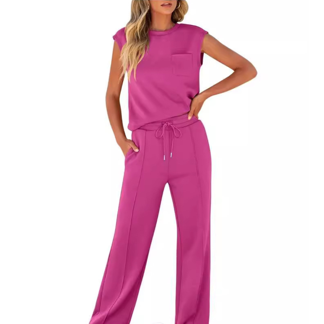 Women's Summer Co-Ord | Sleeveless Top and Pants 2