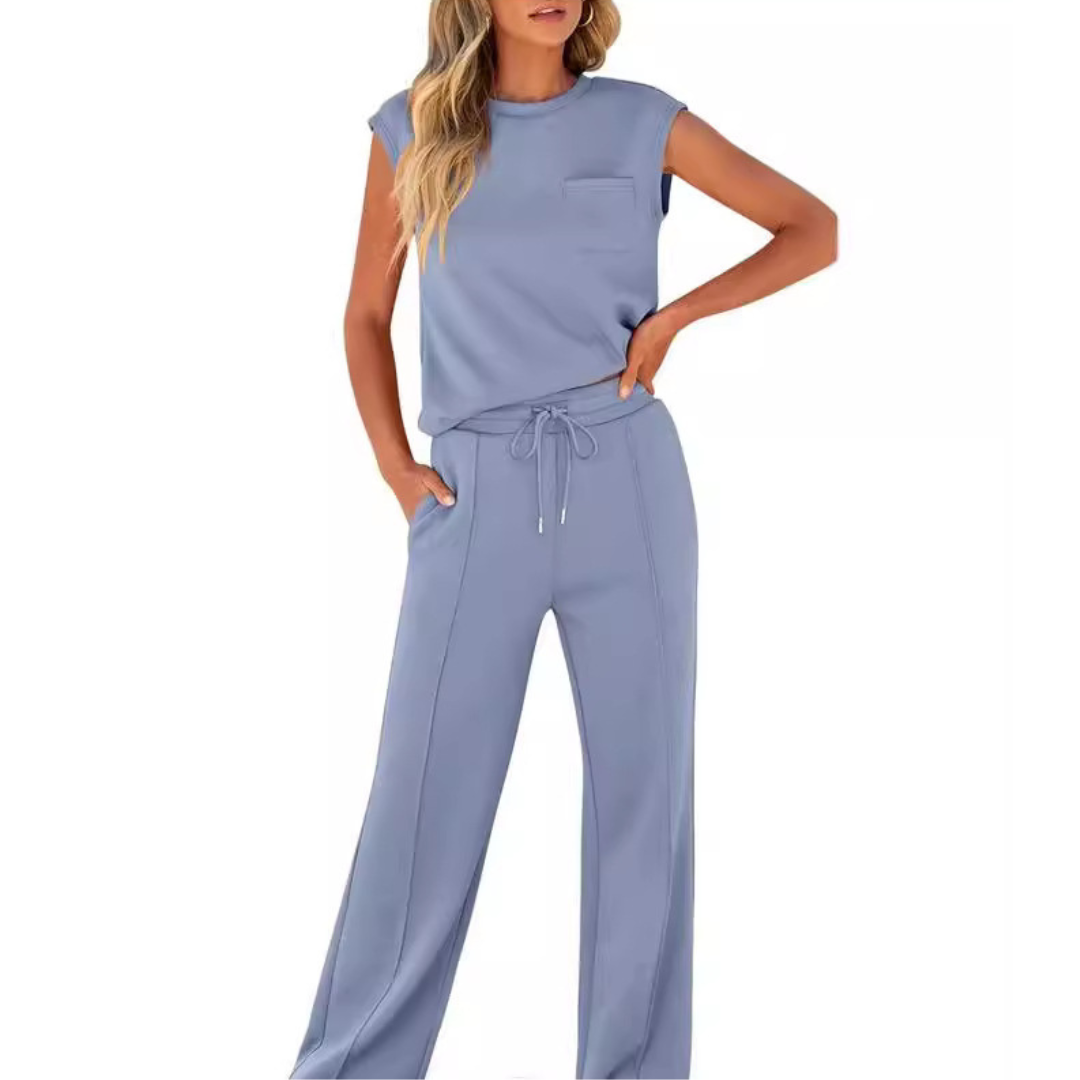 Women's Summer Co-Ord | Sleeveless Top and Pants 3
