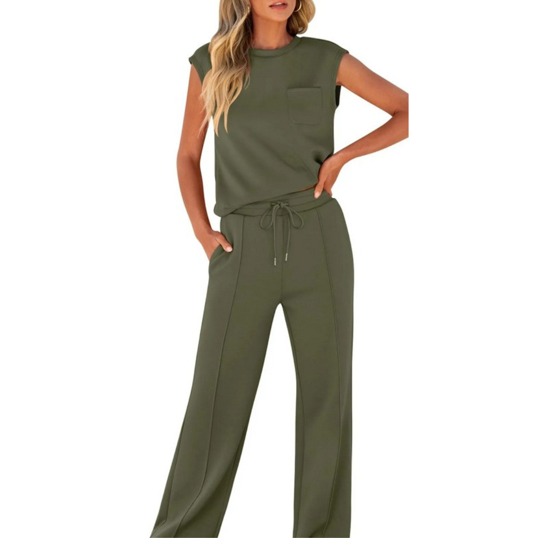 Women's Summer Co-Ord | Sleeveless Top and Pants 5