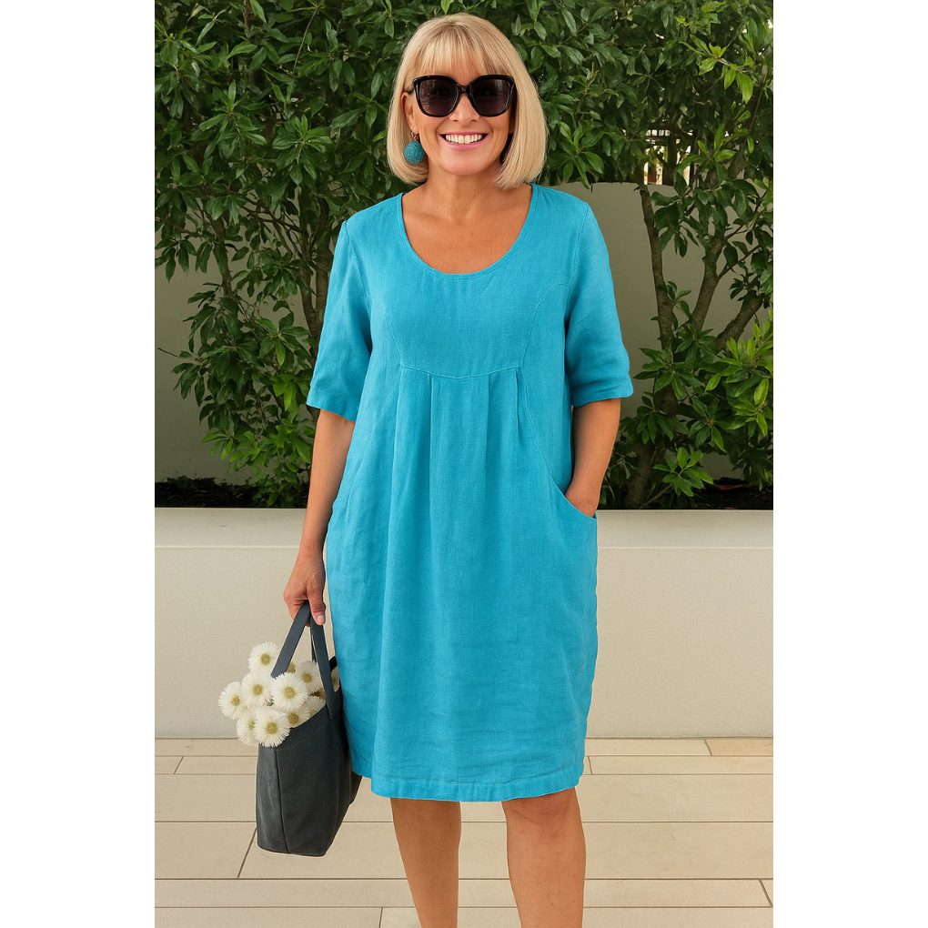 Women's Summer Dress | Short Dress With Loose Shape 0