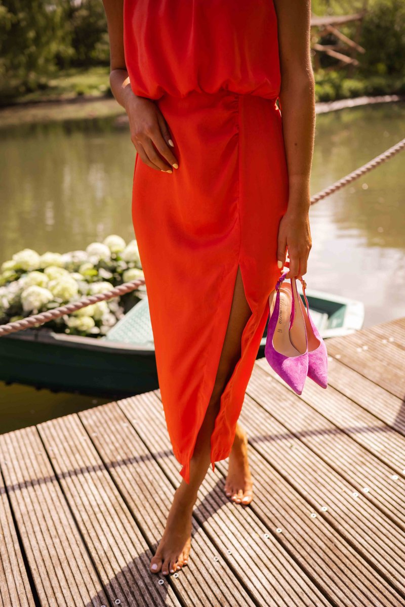 Women’s Summer Dress | Sleeveless Split Midi 6