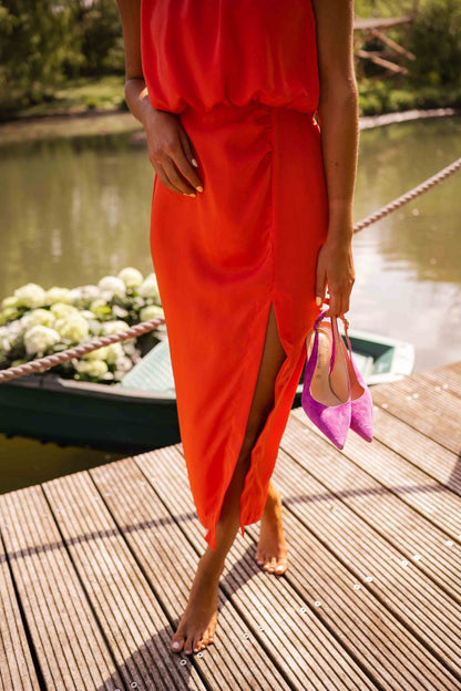 Women’s Summer Dress | Sleeveless Split Midi 6