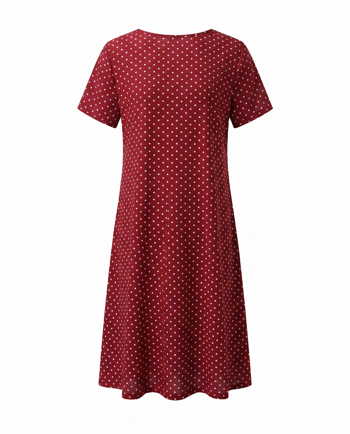 Women's Summer Dress | V Neck Short Sleeve Midi 8