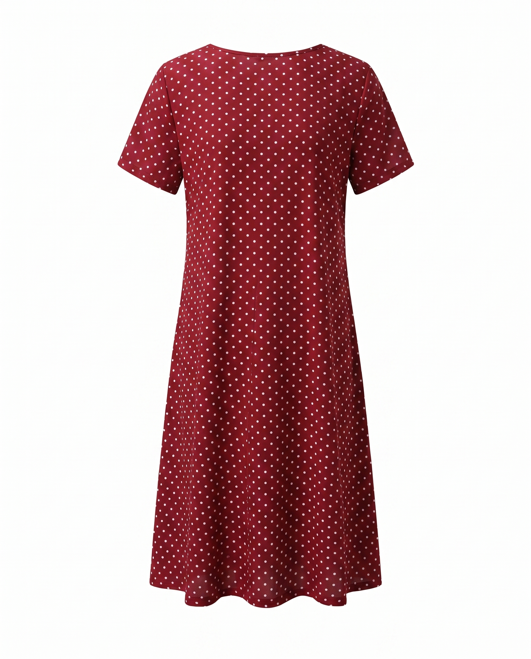 Women's Summer Dress | V Neck Short Sleeve Midi 8