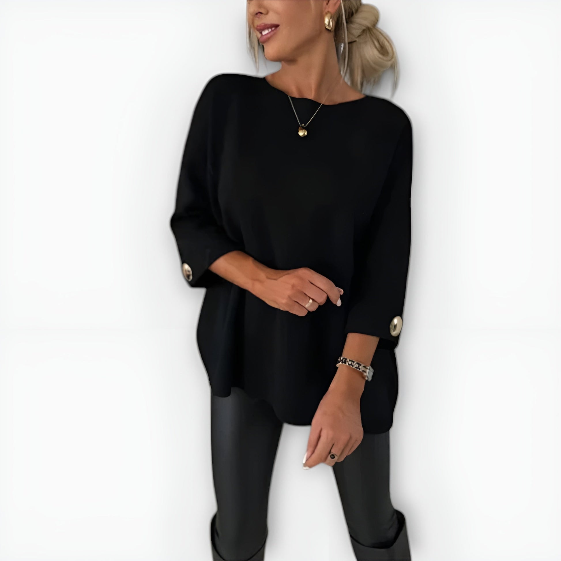 Women’s Sweater | Oversized Three-Quarter Sleeve 2