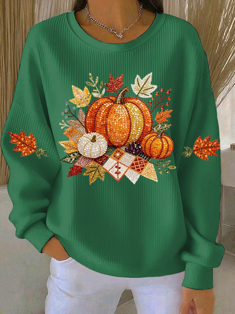 Women’s Sweatshirt | Pumpkin Graphic Design 5