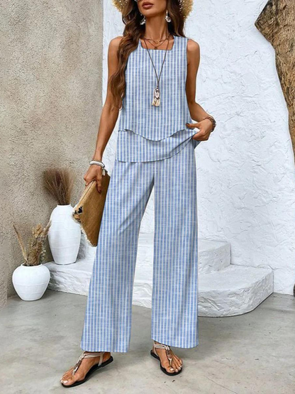 Women's Two-Piece Set | Matching Top and Pants 4