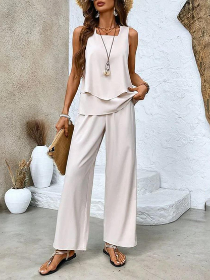 Women's Two-Piece Set | Matching Top and Pants 5