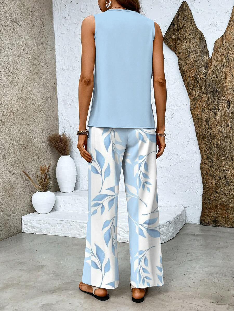 Women's Two-Piece Set | Matching Top and Pants 7