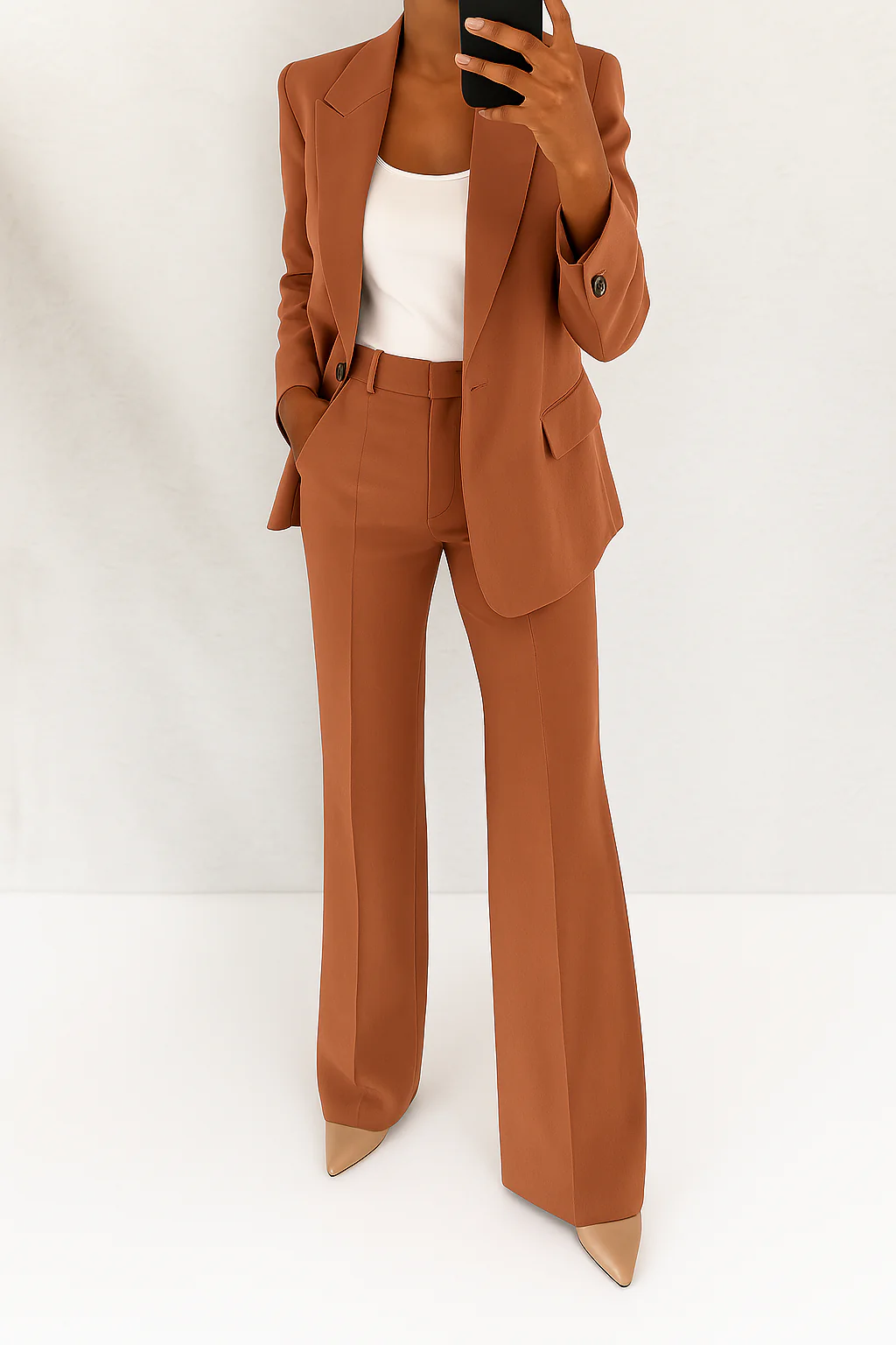 Women's Two-Piece Suit | Long-sleeve blazer and Trousers 3