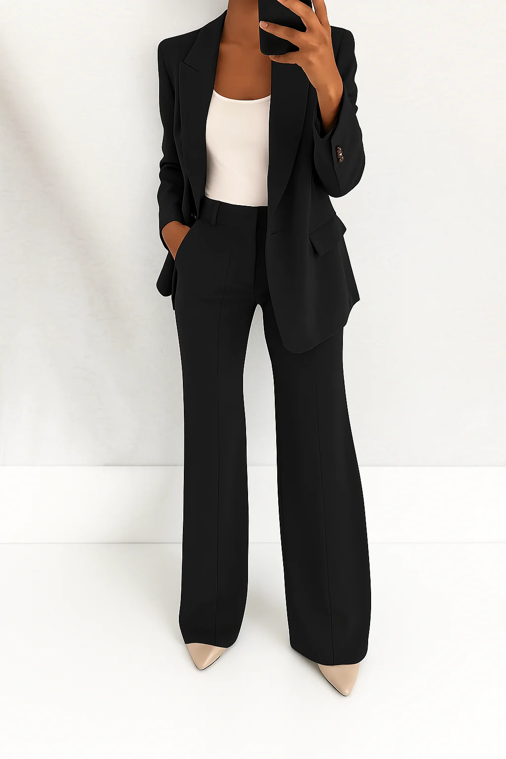 Women's Two-Piece Suit | Long-sleeve blazer and Trousers 5