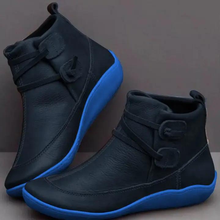 Waterproof Black Ankle Boots for Women – Stylish & Functional 3