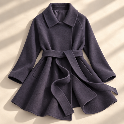 Women's Belted Coat | Waist-Defining & Flowing Fit 17