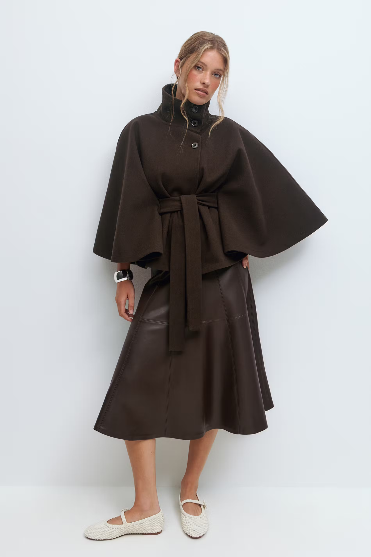 Women's Belted Coat | Waist-Defining Silhouette
