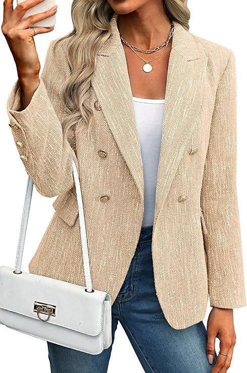 Women's Blazer | Double Breasted & Buttons