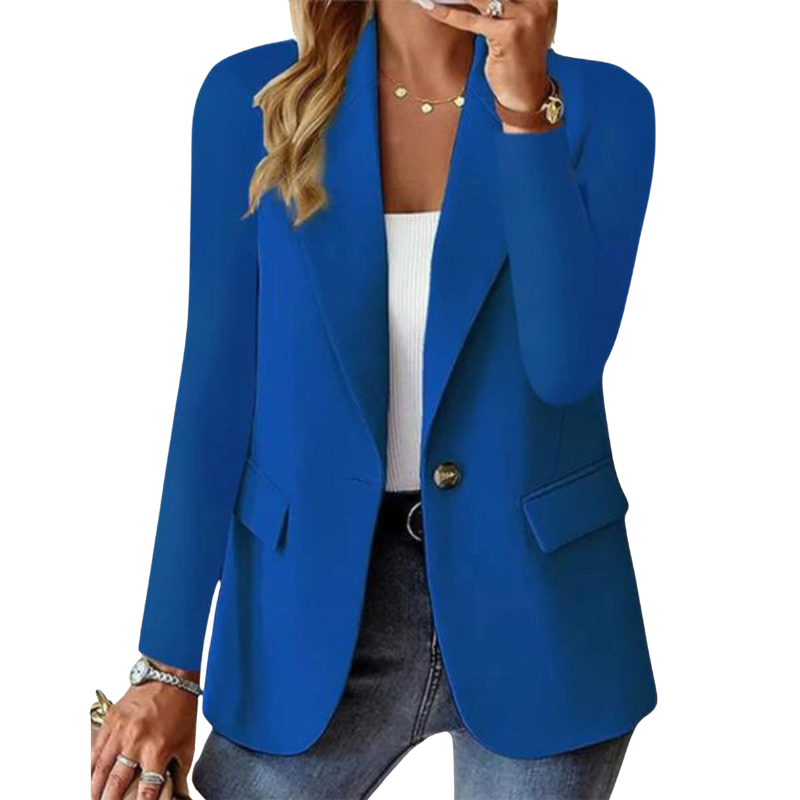 Women's Blazer | Notched Lapel, Flap Hip Pockets