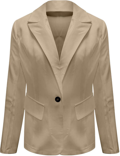 Women's Blazer | Notched Lapel, Flap Hip Pockets