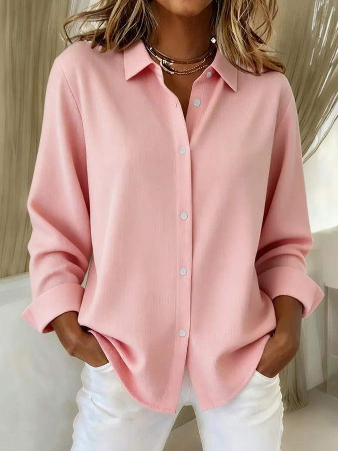 Women's Blouse | Relaxed Fit & Minimal Chic Style