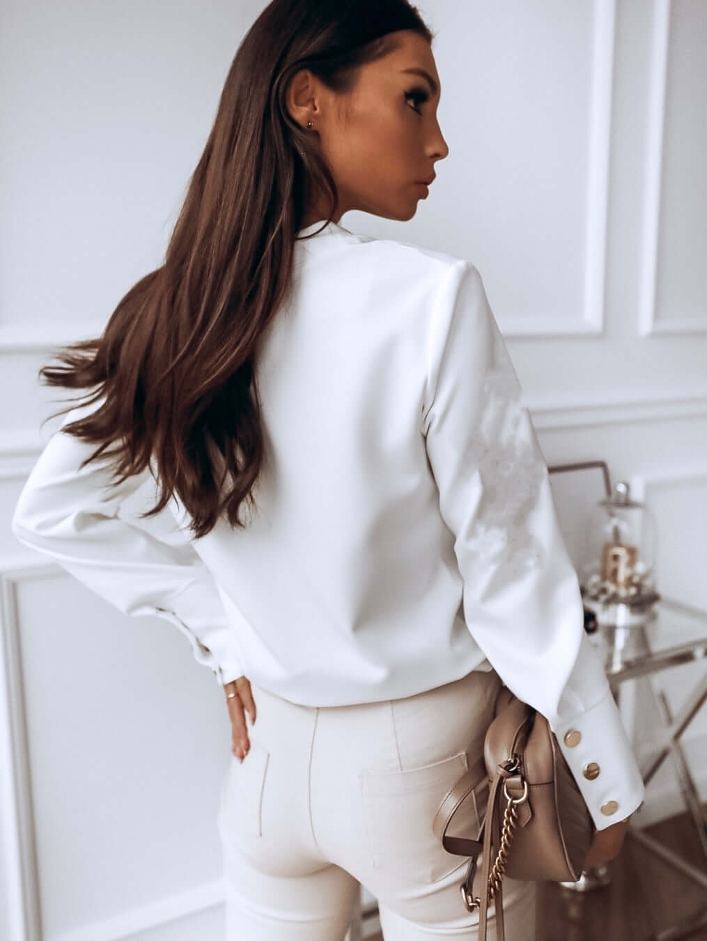 Women's Button Down Blouse | Long Sleeve & Relaxed Fit